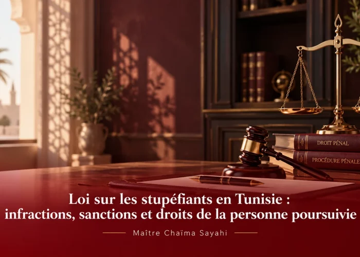 Loi sur les stupéfiants en Tunisie _ droits et sanctions